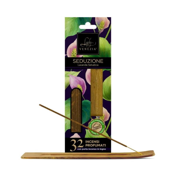 Lady Venezia smilkalai su laikikliu Lavender, 32 vnt.