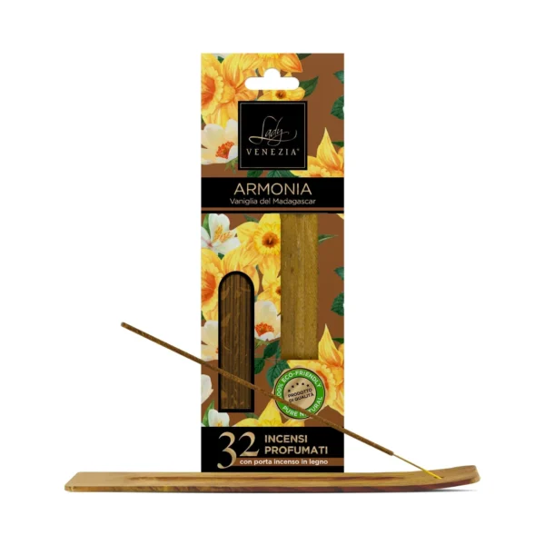 Lady Venezia smilkalai su laikikliu Vanilla Madagascar, 32 vnt.