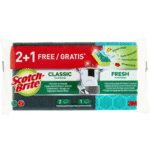 Scotch-Brite Classic + Fresh kempinės 2+1
