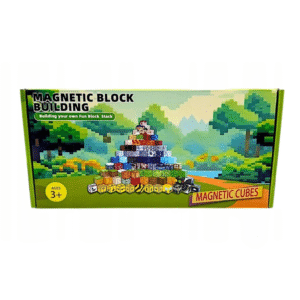 Magnetinių blokelių rinkinys „Magnetic Block Building“