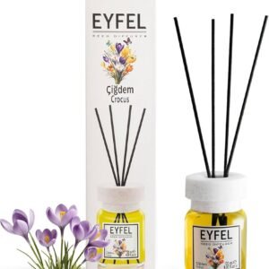 Eyfel Crocus namų kvapas su lazdelėmis, 120ml