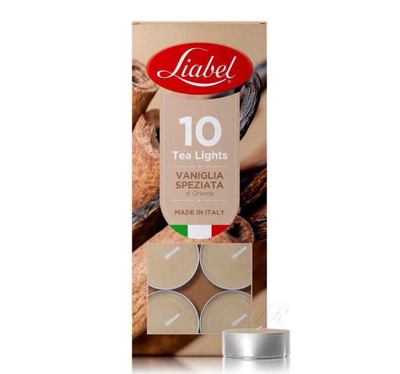 Liabel vaniglia speziata kvapnios žvakės, 10vnt
