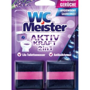 WC Meister Aktiv Kraft 2in1 wc valymo tabletės, 2vnt