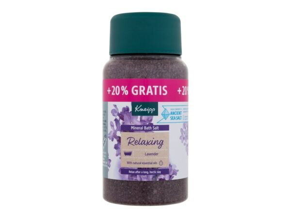 Kneipp relaxing lavender mineral vonios druska, 600g