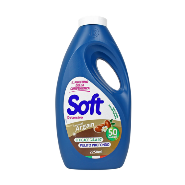 Soft Sensual Argan skystas skalbiklis, 2250 ml, 50 skalbimų