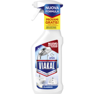 Viakal Classico kalkių valiklis vonios paviršiams, 470 ml