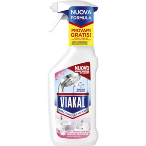 Viakal Fresco Profumo kalkių valiklis vonios paviršiams, 470 ml