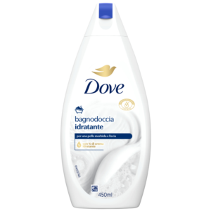Dove drėkinantis dušo gelis (bagnodoccia idratante), 450 ml
