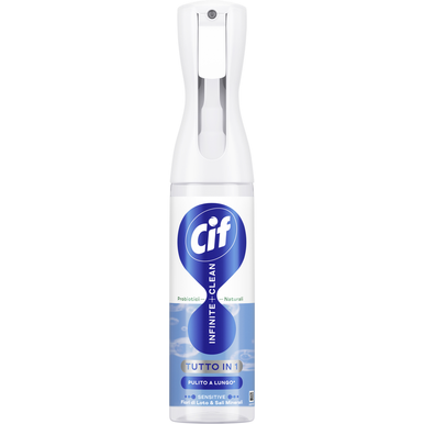 Cif Infinite+Clean Tutto in 1 universalus purškiamas valiklis su probiotikais, 280 ml