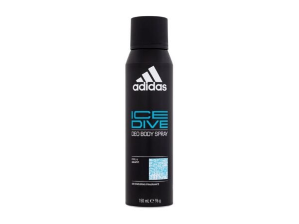 Adidas Ice Dive vyriškas dezodorantas kūnui, 150 ml