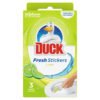 Duck Fresh Stickers klozeto geliniai lipdukai, 3 vnt.