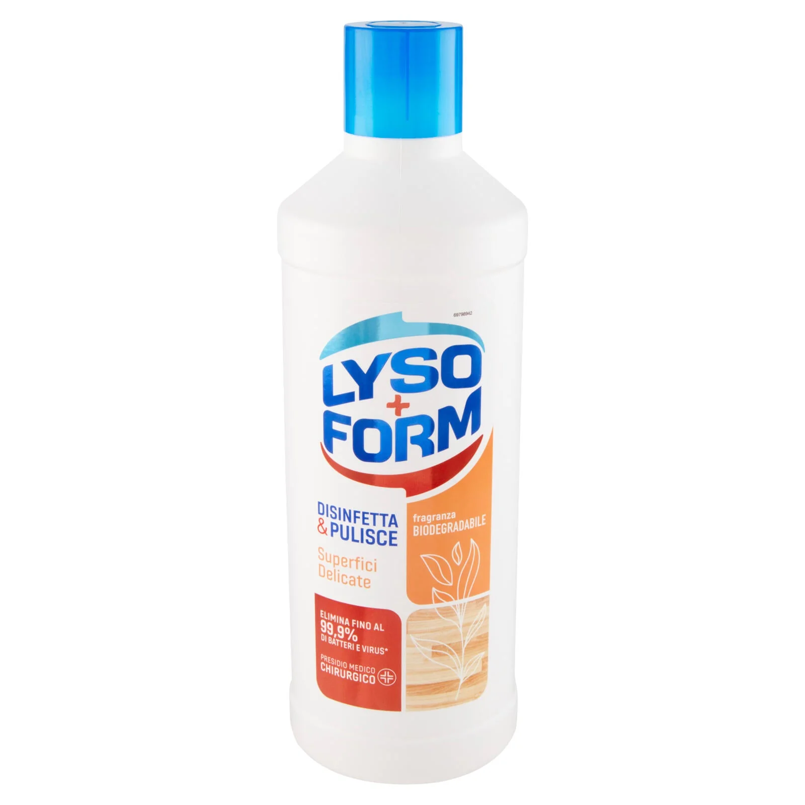 Lysoform grindų ir paviršių dezinfekcinis valiklis jautriems paviršiams, 1100 ml