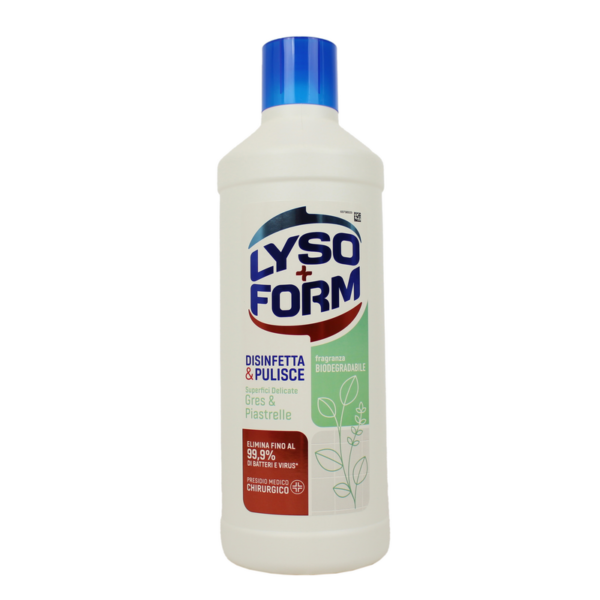 Lysoform grindų ir plytelių dezinfekcinis valiklis jautriems paviršiams, 1100 ml