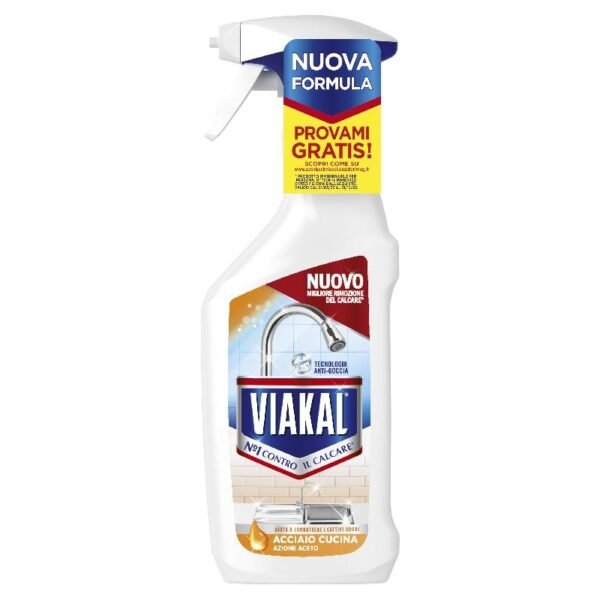 Viakal Acciaio Cucina kalkių valiklis virtuvės paviršiams, 470