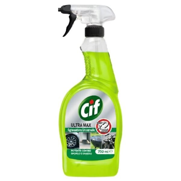 Cif Ultra Max universalus riebalų šalinimo purškiklis, 750 ml