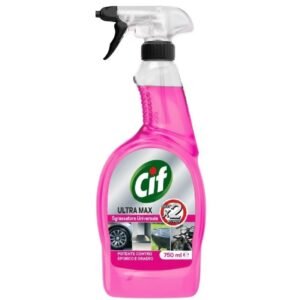 Cif Ultra Max Pink universalus riebalų šalinimo purškiklis, 750 ml