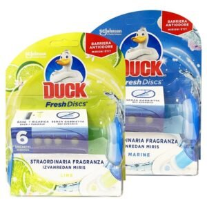 Duck Fresh Discs klozeto geliniai diskai, 6 vnt.