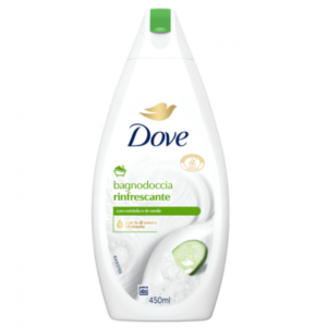 Dove gaivinantis dušo gelis su agurku ir žaliąja arbata, 450 ml