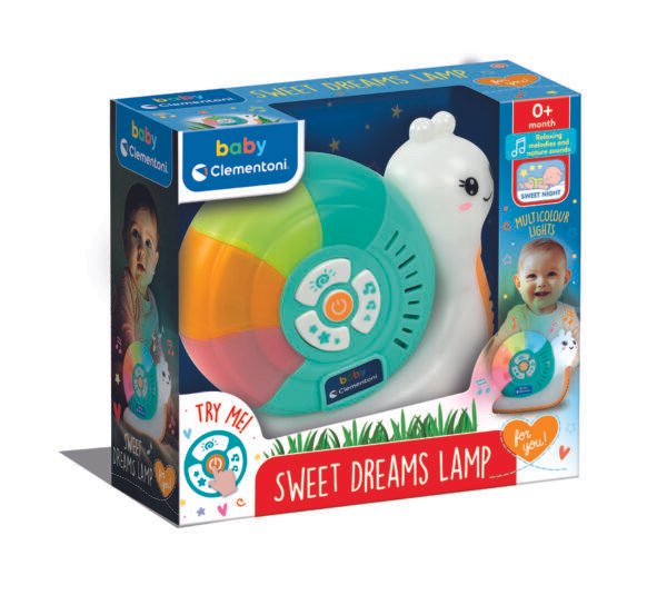 Clementoni „Sweet Dreams Lamp“ šviečiantis muzikinis žaislas kūdikiams