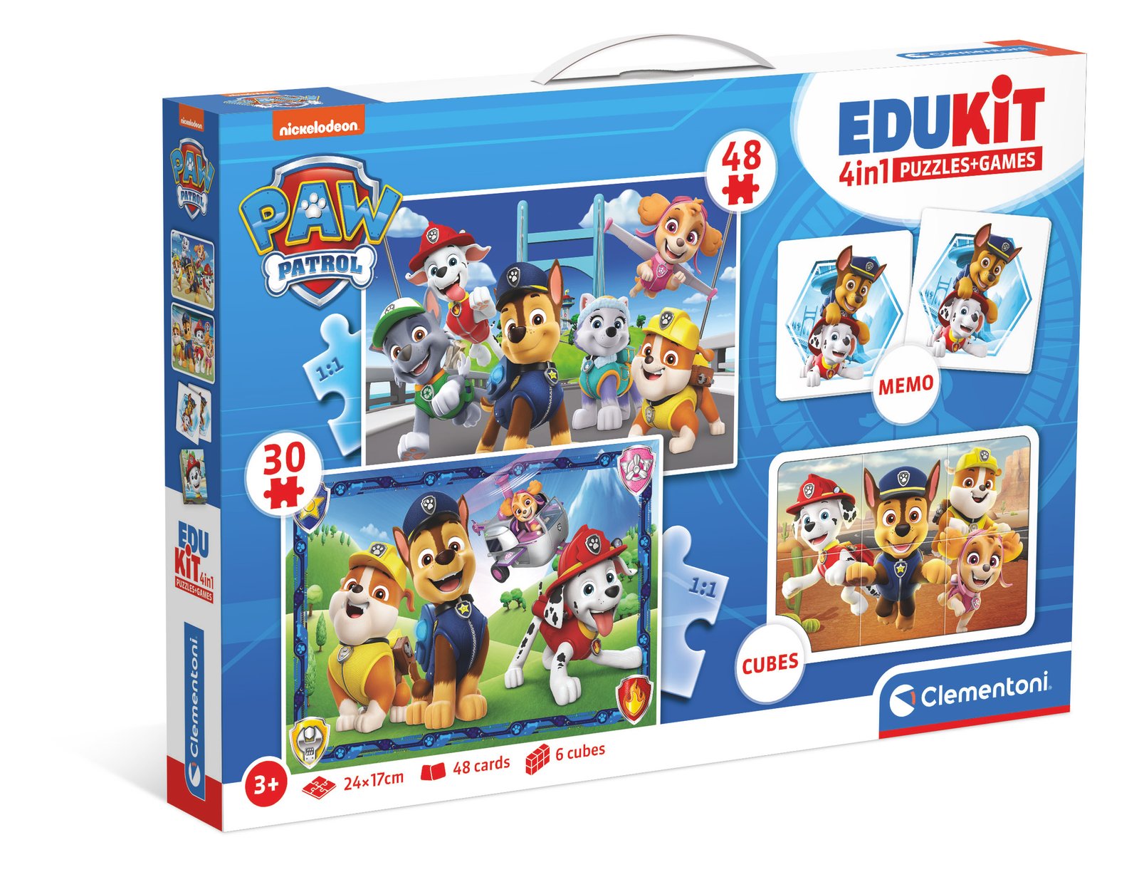 Clementoni Edukit 4in1 Paw Patrol žaidimas vaikams