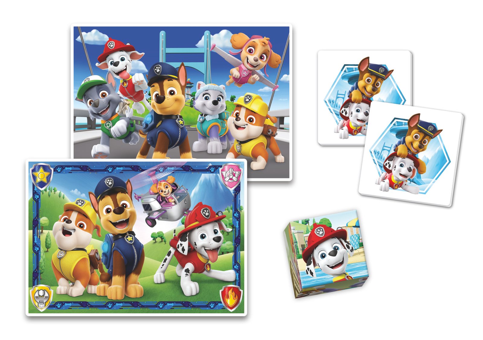 Clementoni Edukit 4in1 Paw Patrol žaidimas vaikams