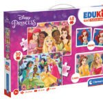 Clementoni Edukit 4in1 Disney Princess žaidimas vaikams