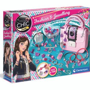 Clementoni Crazy Chic papuošalų kūrimo rinkinys Fashion & Jewellery