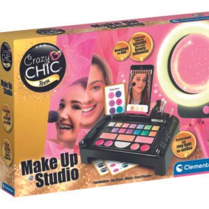 Clementoni Crazy Chic makiažo rinkinys vaikams Make Up Studio