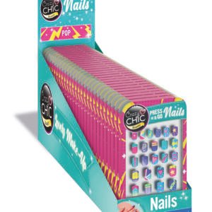 Clementoni Crazy Chic priklijuojami nagai vaikams Pop