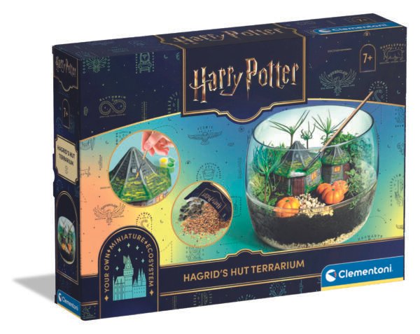 Clementoni Harry Potter terariumo kūrimo rinkinys vaikams Hagrid’s Hut