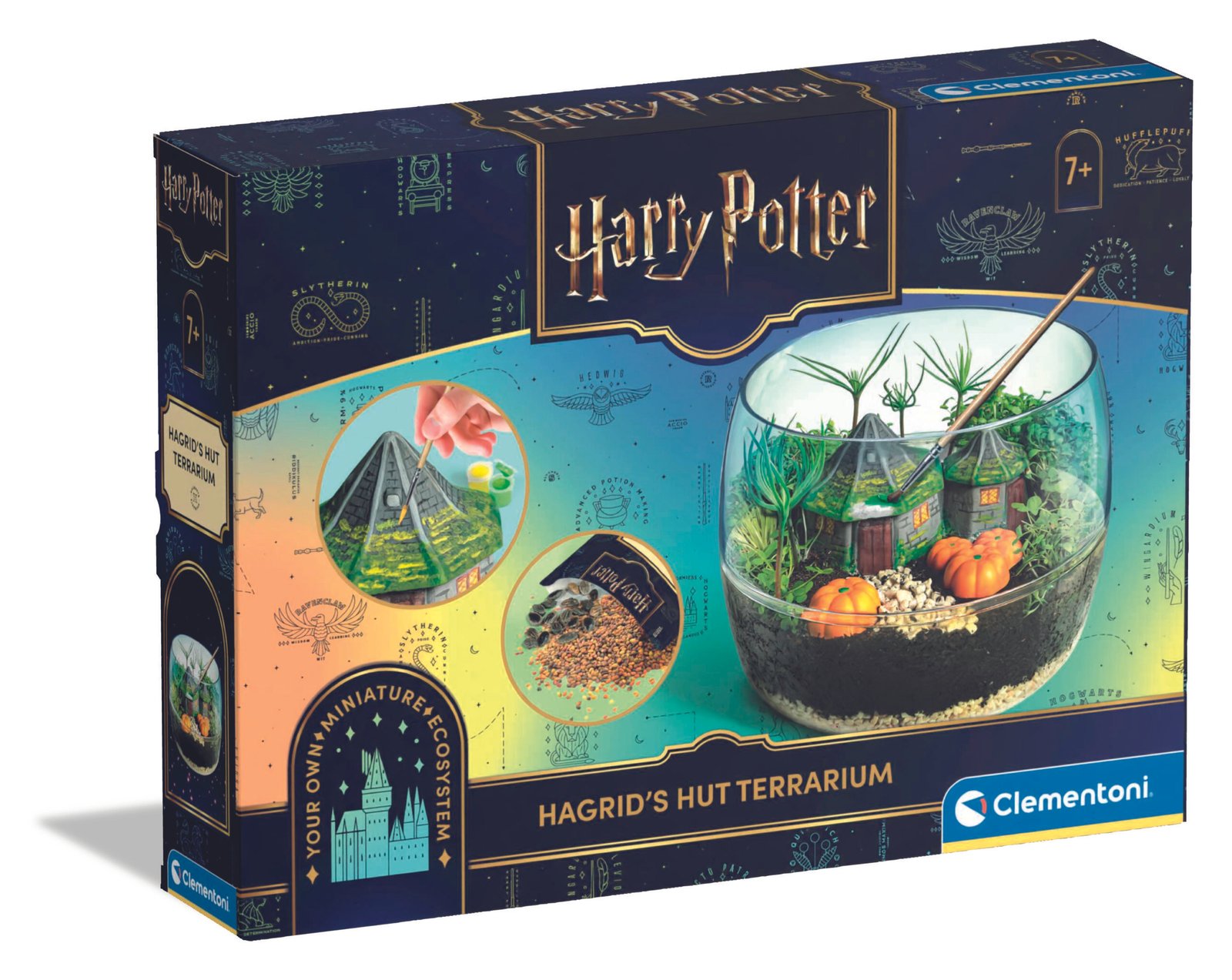 Clementoni Harry Potter terariumo kūrimo rinkinys vaikams Hagrid’s Hut