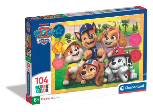 Clementoni Paw Patrol dėlionė, 104 detalės