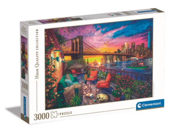 Clementoni dėlionė „Manhattan“, 3000 detalių