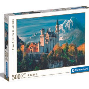 Clementoni dėlionė „Neuschwanstein pilis“, 500 detalių