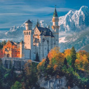 Clementoni dėlionė „Neuschwanstein pilis“, 500 detalių