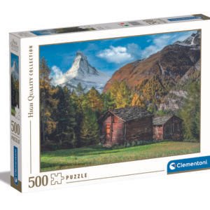 Clementoni High Quality „Kalnų peizažas“ dėlionė, 500 detalių