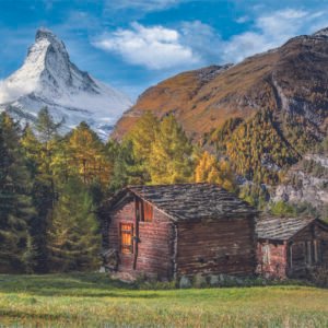 Clementoni High Quality „Kalnų peizažas“ dėlionė, 500 detalių