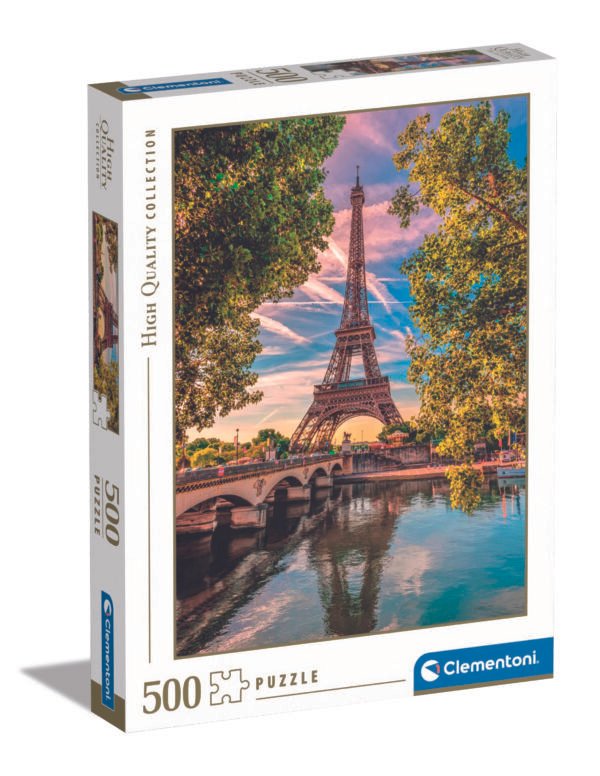 Clementoni High Quality „Eifelio bokštas“ dėlionė, 500 detalių
