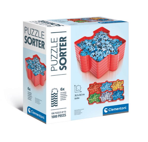 Clementoni dėlionių rūšiavimo dėžutės (Puzzle Sorter), iki 1000 detalių