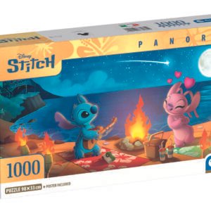 Clementoni Disney Stitch Panorama dėlionė, 1000 detalių
