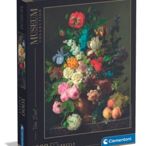 Clementoni Museum Collection „Gėlių puokštė“ dėlionė, 1000 detalių