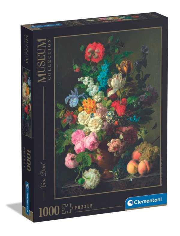 Clementoni Museum Collection „Gėlių puokštė“ dėlionė, 1000 detalių