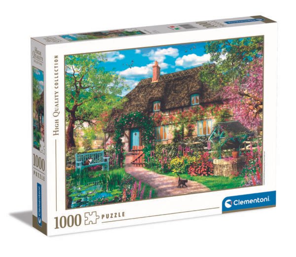 Clementoni dėlionė „Old Cottage“, 1000 detalių