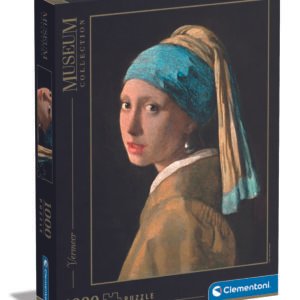 Clementoni Museum Collection „Girl with a Pearl Earring“ dėlionė, 1000 detalių