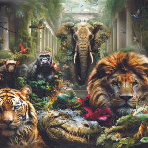 Clementoni dėlionė „Mystic Jungle“, 1000 detalių