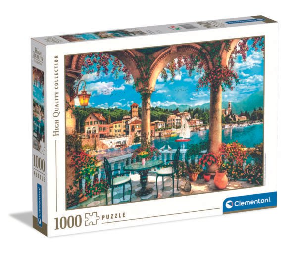 Clementoni dėlionė „Lake Como“, 1000 detalių