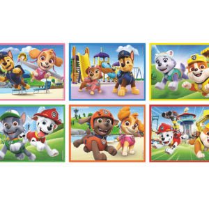 Clementoni Paw Patrol kubelių dėlionė, 12 kubelių