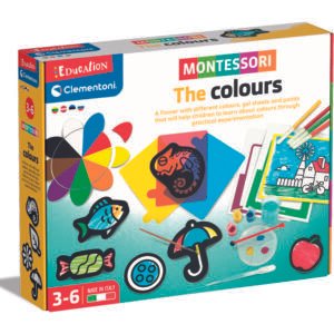 Clementoni Montessori spalvų pažinimo lavinamasis žaislas