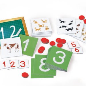 Clementoni Montessori taktiliniai skaičiai lavinamasis žaislas