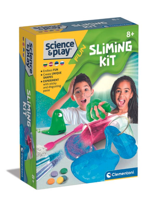 Clementoni Science & Play Sliming Kit slime gaminimo rinkinys